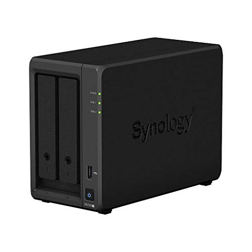 Synology DS720+ 8TB 2 Bay Desktop NAS System, installiert mit 2 x 4TB Seagate IronWolf Festplatten - EDV-Guru (Guru e.U.)