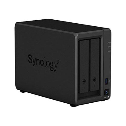 Synology DS720+ 8TB 2 Bay Desktop NAS System, installiert mit 2 x 4TB Seagate IronWolf Festplatten - EDV-Guru (Guru e.U.)