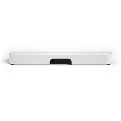 Sonos Beam Smart Soundbar, weiß – Kompakte TV Soundbar für Fernsehen & Musikstreaming mit WLAN, Alexa Sprachsteuerung, Google Assistant & HDMI ARC - AirPlay kompatibler Musik- & TV Lautsprecher - EDV-Guru (Guru e.U.)
