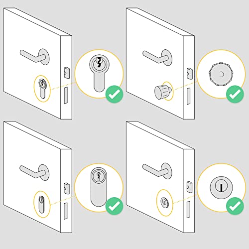Nuki Smart Lock 3.0, smartes Türschloss für schlüssellosen Zutritt ohne Umbau, nachrüstbares elektronisches Türschloss, AV-TEST-zertifiziert, weiß - EDV-Guru (Guru e.U.)