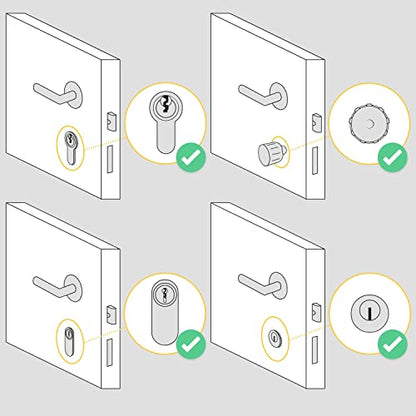 Nuki Smart Lock 3.0, smartes Türschloss für schlüssellosen Zutritt ohne Umbau, nachrüstbares elektronisches Türschloss, AV-TEST-zertifiziert, weiß - EDV-Guru (Guru e.U.)