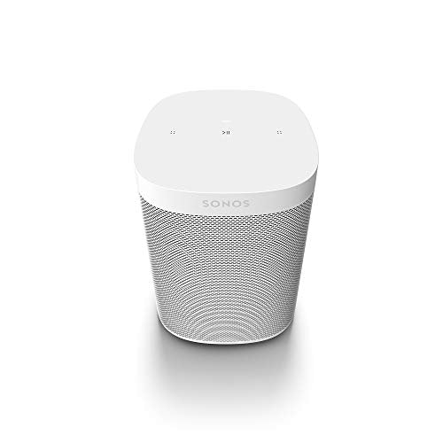 Sonos One SL All-In-One Smart Speaker (Kraftvoller WLAN Lautsprecher mit App-Steuerung und AirPlay 2 – Multiroom Speaker für unbegrenztes Musikstreaming) weiß, ohne Sprachsteuerung - EDV-Guru (Guru e.U.)