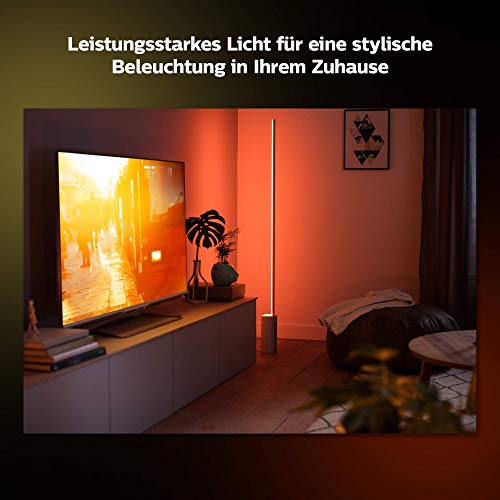 Philips Hue White & Col. Amb. LED Stehleuchte Signe, dimmbar, 16 Mio. Farben, steuerbar via App, kompatibel mit Amazon Alexa (Echo, Echo Dot) - EDV-Guru (Guru e.U.)