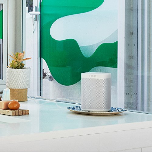 Sonos One Smart Speaker 2-Raum Set, weiß / schwarz – Intelligente WLAN Lautsprecher mit Alexa Sprachsteuerung & AirPlay – Zwei Multiroom Speaker für unbegrenztes Musikstreaming - EDV-Guru (Guru e.U.)
