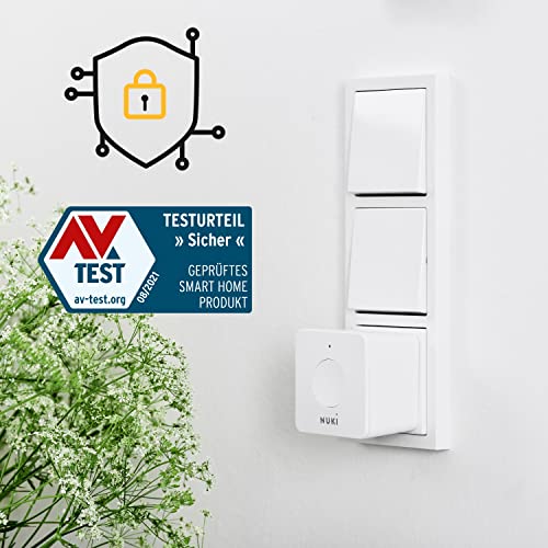 Nuki Bridge, WLAN Bridge, Erweiterung für Smart Lock & Opener, ermöglicht WLAN Verbindung, Sperren des Smart Lock aus der Ferne, Erweiterung für das Smart Lock, Alexa, HomeKit, Google, weiß - EDV-Guru (Guru e.U.)