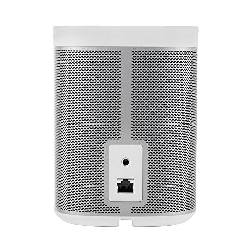 Sonos Play:1 Smart Speaker (Kompakter und kraftvoller WLAN Lautsprecher für unbegrenztes Musikstreaming – Feuchtigkeitsbeständiger Multiroom Lautsprecher) weiß - EDV-Guru (Guru e.U.)