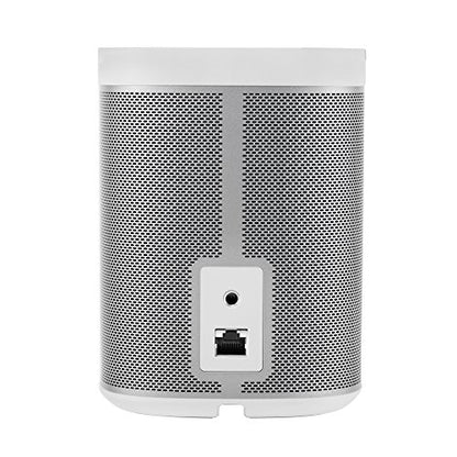 Sonos Play:1 Smart Speaker (Kompakter und kraftvoller WLAN Lautsprecher für unbegrenztes Musikstreaming – Feuchtigkeitsbeständiger Multiroom Lautsprecher) weiß - EDV-Guru (Guru e.U.)