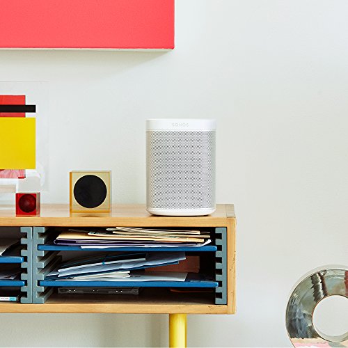 Sonos One Smart Speaker 2-Raum Set, weiß / schwarz – Intelligente WLAN Lautsprecher mit Alexa Sprachsteuerung & AirPlay – Zwei Multiroom Speaker für unbegrenztes Musikstreaming - EDV-Guru (Guru e.U.)