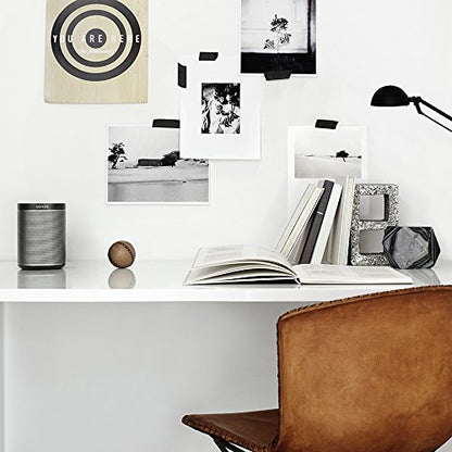 Sonos Play:1 Smart Speaker (Kompakter und kraftvoller WLAN Lautsprecher für unbegrenztes Musikstreaming – Feuchtigkeitsbeständiger Multiroom Lautsprecher) schwarz - EDV-Guru (Guru e.U.)