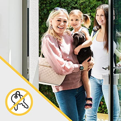 Nuki Smart Lock 3.0, smartes Türschloss für schlüssellosen Zutritt ohne Umbau, nachrüstbares elektronisches Türschloss, AV-TEST-zertifiziert, weiß - EDV-Guru (Guru e.U.)
