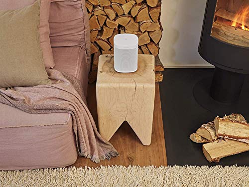 Sonos One SL All-In-One Smart Speaker (Kraftvoller WLAN Lautsprecher mit App-Steuerung und AirPlay 2 – Multiroom Speaker für unbegrenztes Musikstreaming) weiß, ohne Sprachsteuerung - EDV-Guru (Guru e.U.)