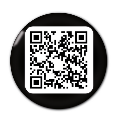 NFC Visitenkarte - Button schwarz - Digitale Visitenkarte - NFC - QR-Code - EDV-Guru (Guru e.U.)